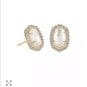 NWT Kendra Scott Cade Earrings | Mother of Pearl